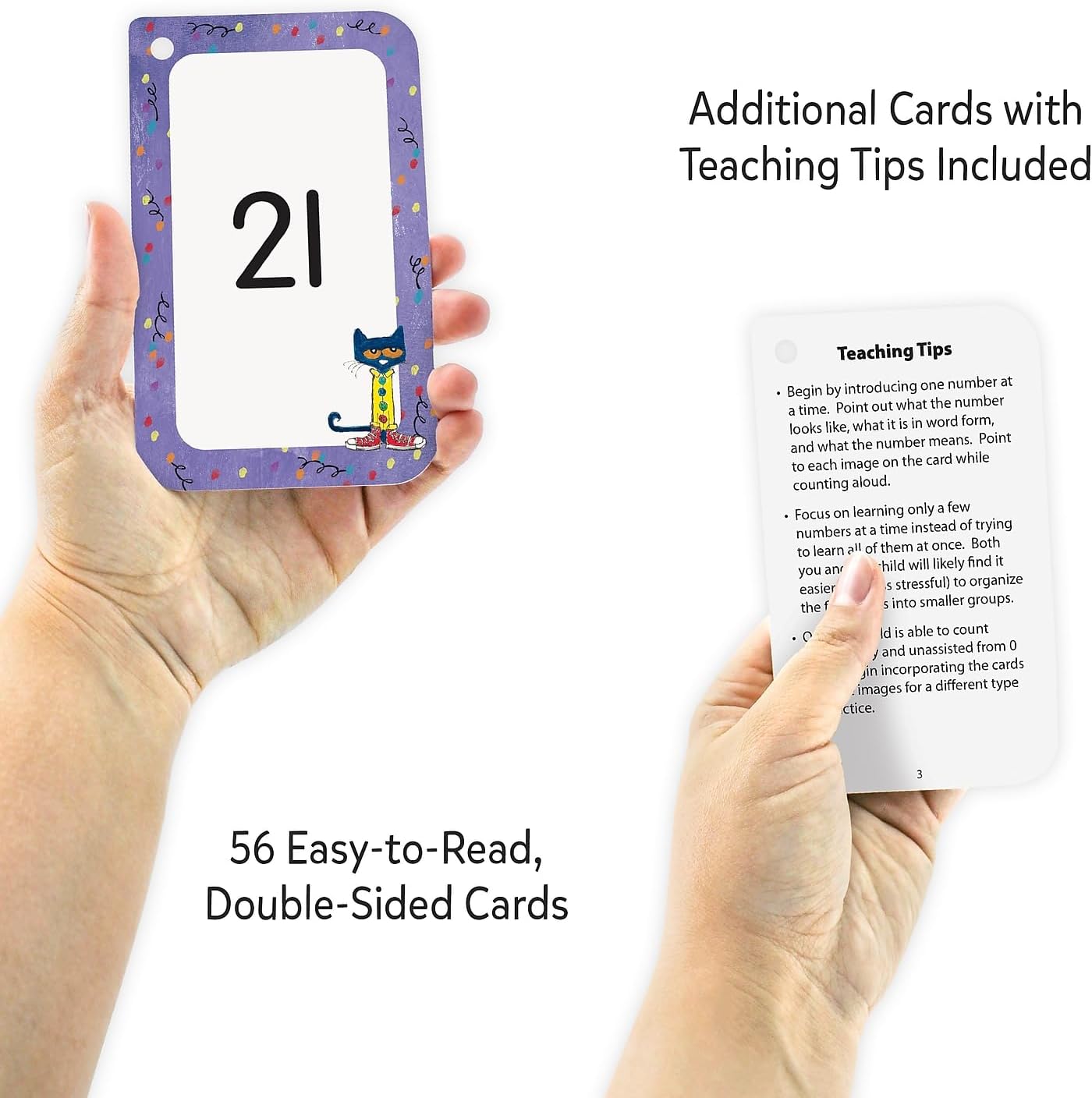 Pete The Cat® Numbers 0–25 Flash Cards (EP62066)