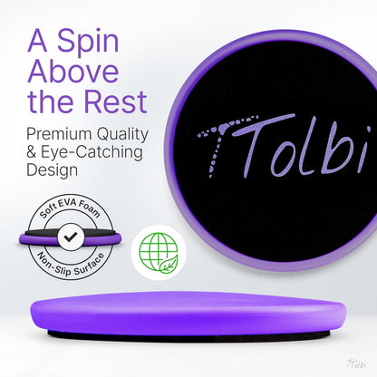 Premium Turning Boards for Dancers – Improve Spins, Technique & Balance, Ideal Turn Board for Ballet, Dancing & Figure Ice Skating, Portable Spin Disc for Dance & Spinner Disk Training Equipment