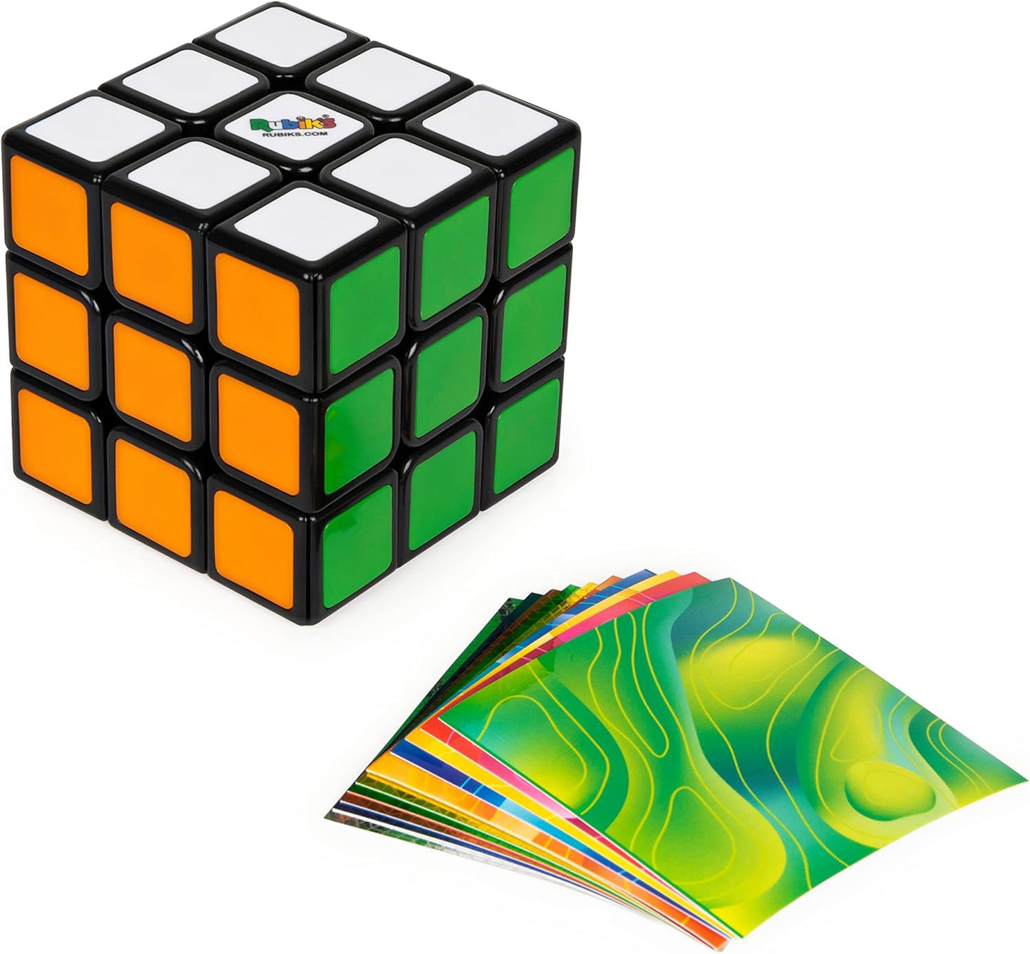 Rubik’s Cube, Special Retro 50th Anniversary Edition, Original 3x3 Cube Collectible & Desk Décor, Problem-Solving Brain Teaser, Fidget Toy, Sensory Puzzle for Adults, Teens, Kids, for Ages 8 & Up