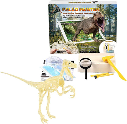 HamiltonBuhl STEAM Education Paleo Hunter Dig Kit - Velociraptor Rex