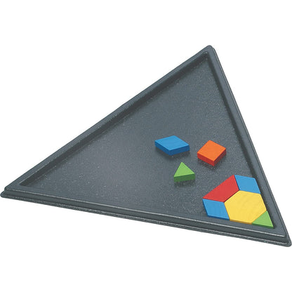 LEARNING ADVANTAGE - 102842 Learning Advantage Inc Pattern Block Trays - Set of 2, 9 x 12 Inches