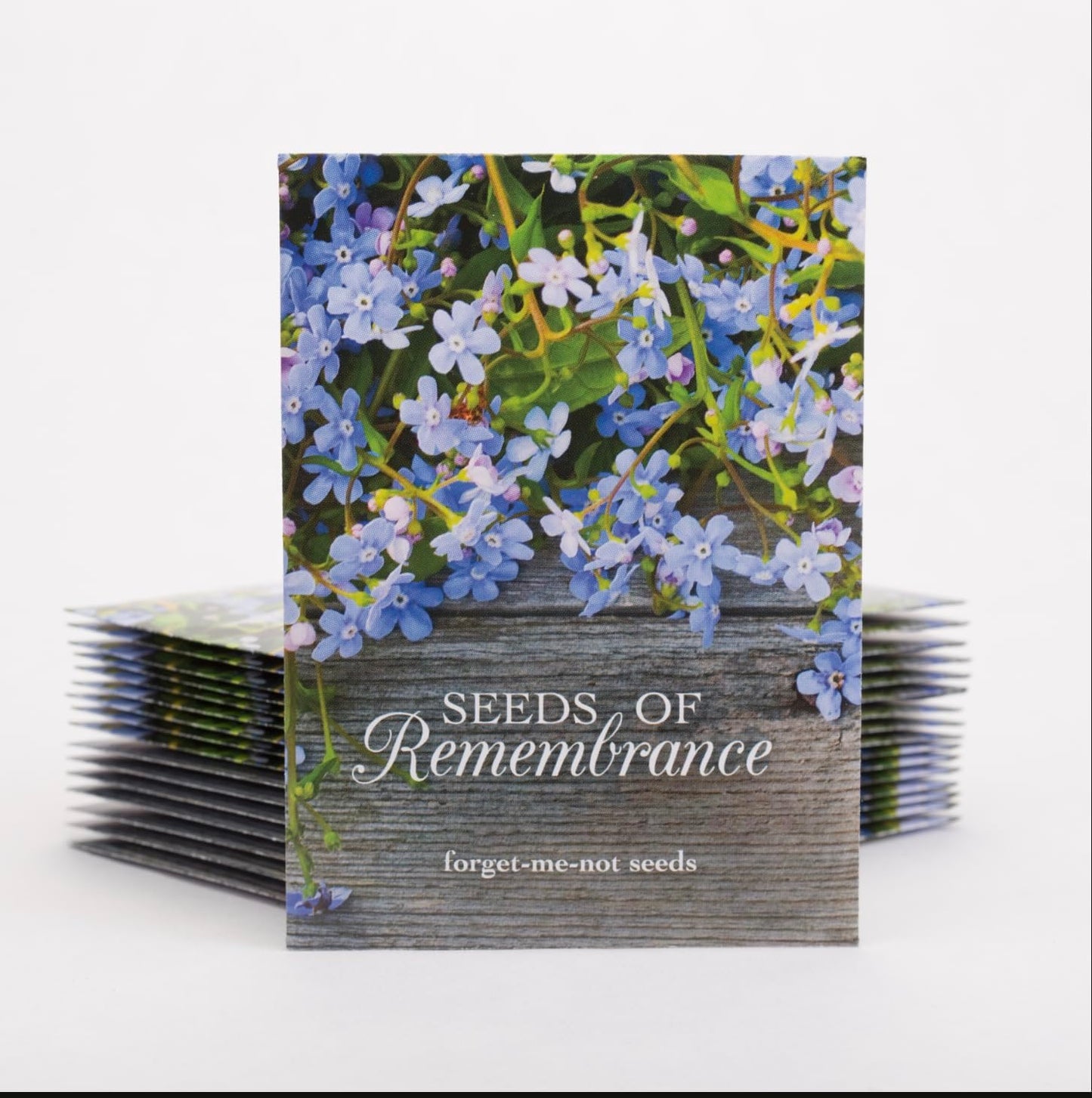 Grateful Memories Dove with Bird and Butterfly Mix Seed Favor Packets - Gardening Gifts - Wild Flower Seeds for Planting - Garden or Indoor Plant Flowers - Growing Plants in Memory