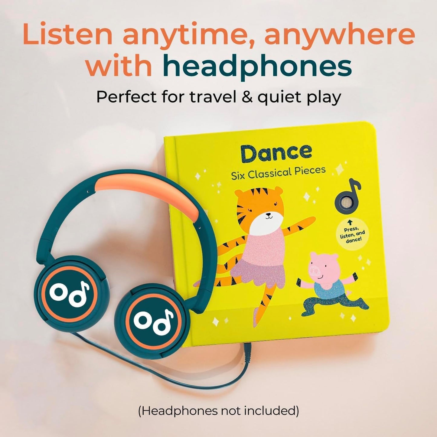 Cali's Books Rock Music Books for Toddlers 1-3 - Singing Button Sound Board Book for 2 Year Old Children, Musical Toddler Rock Songs Toys, 18 Month Interactive Learning Toy, USB-C Rechargeable
