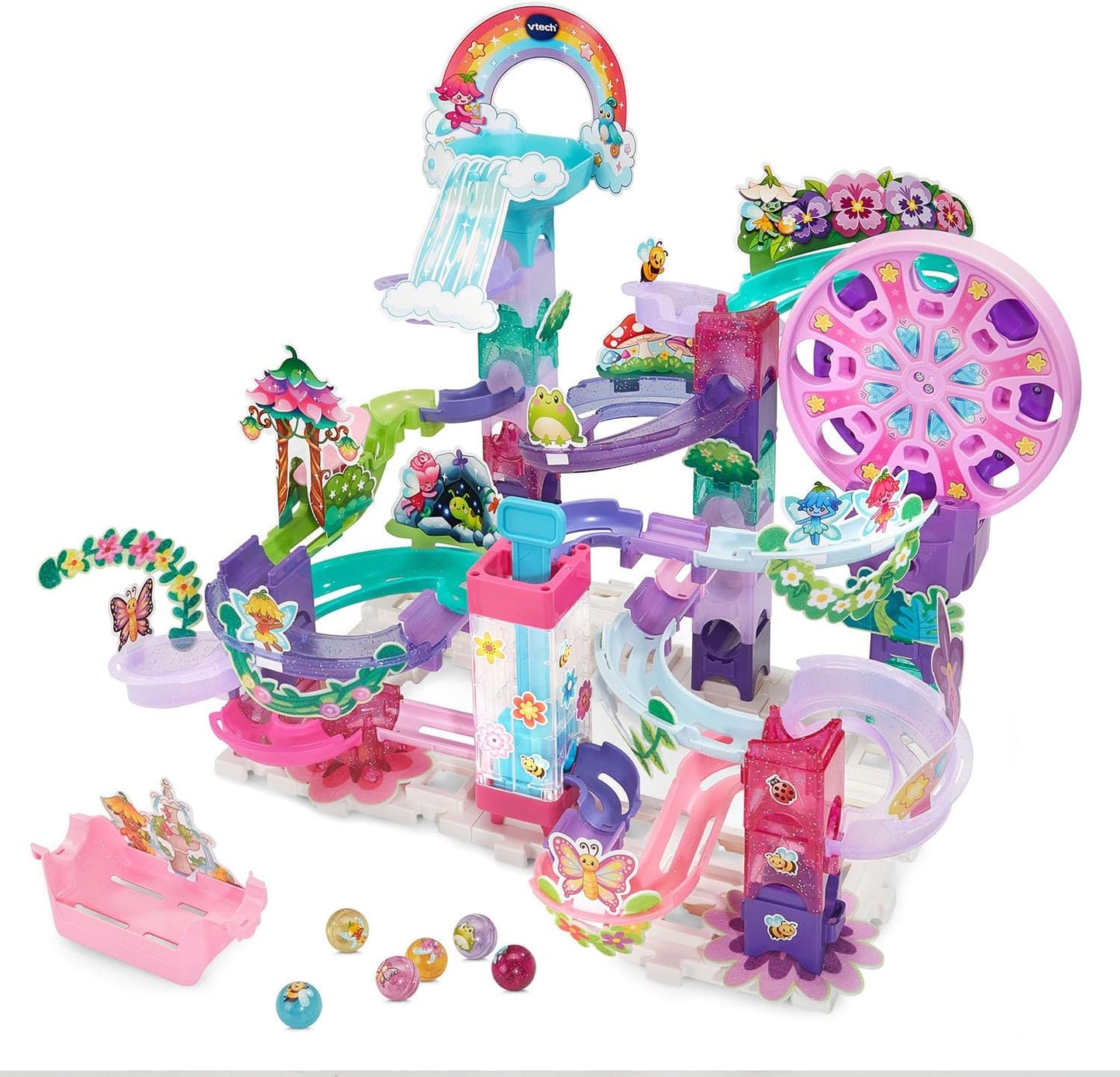 VTech Marble Rush Magic Fairyland Playset with Electronic Ferris Wheel