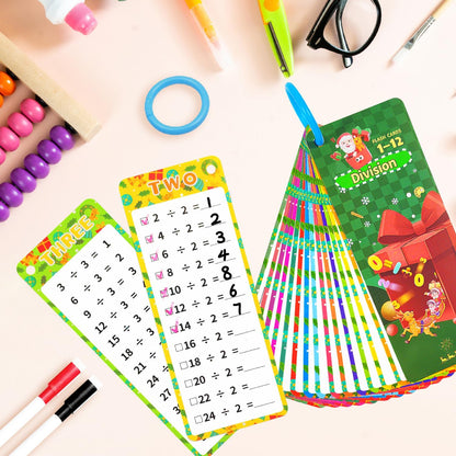 0-12 Multiplication Flash Cards, Large Math Table Flashcards, Multiplication Chart, Educational Times Table Flashcards for Classroom for 1st to 3rd Grades