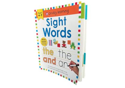 Wipe Clean Workbook: Sight Words (enclosed spiral binding): An Introduction to Sight Words with Practical Exercises To Do Again and Again (Wipe Clean Learning Books)