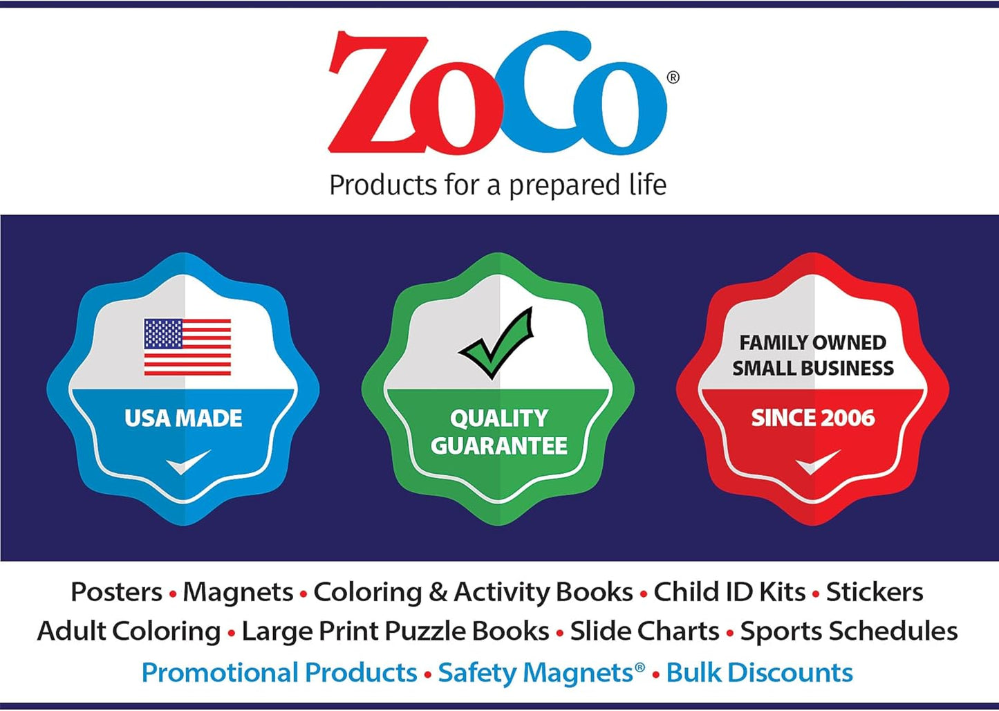 Safety Magnets by ZOCO – Infant and Child CPR & Choking Magnet – Laminated 8.5"x11" Emergency Numbers Fridge Card – First Aid Heimlich Maneuver for Parents, Caregivers, Daycare, Babysitters