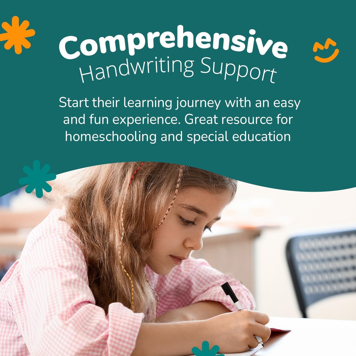 Dry Erase Number & Alphabet Flashcards for Kids Ages 3-5, 10 Numbers & 26 Visual ABC Flash Cards, Homeschool Learning Supplies, Summer School & After School Teaching Supplies for Handwriting Practice