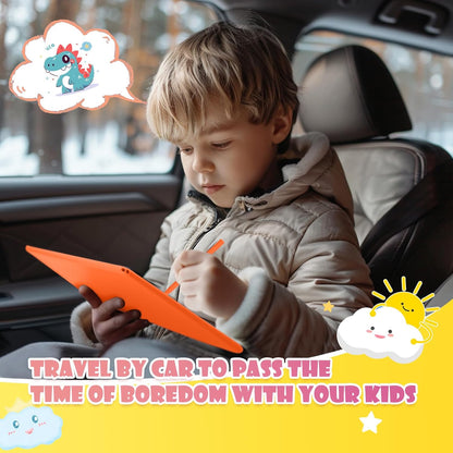 EooCoo Toddler Boy Toys, Kids Gifts, 10 Inch LCD Writing Tablet, Drawing Pad, No Mess Coloring Books for Kids, Travel Games, Gifts for Boys 4-6, Educational Toys for 3 4 5 6 7 Years Old Boys and Girls