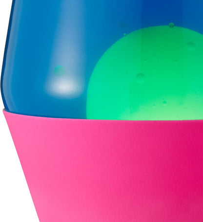The Original Lava® Lamp - 14.5" Techno Chrome - Classic Liquid Motion Lamp - Pink Lava and Blue Liquid - Item #2097 (Amazon Exclusive)