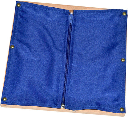 Educational Early Learning Tool Dressing Frame for 2-8 Years Old Learn to Dress Practice Skills Development Toy, Zipper