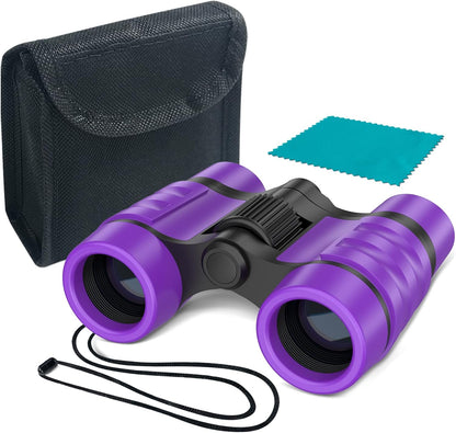ESSENSON Binoculars for Kids Toys Gifts for Age 3, 4, 5, 6, 7, 8, 9, 10+ Years Old Boys Girls Kids Telescope Outdoor Toys for Sports and Outside Play, Bird Watching, Birthday Presents(Blue)