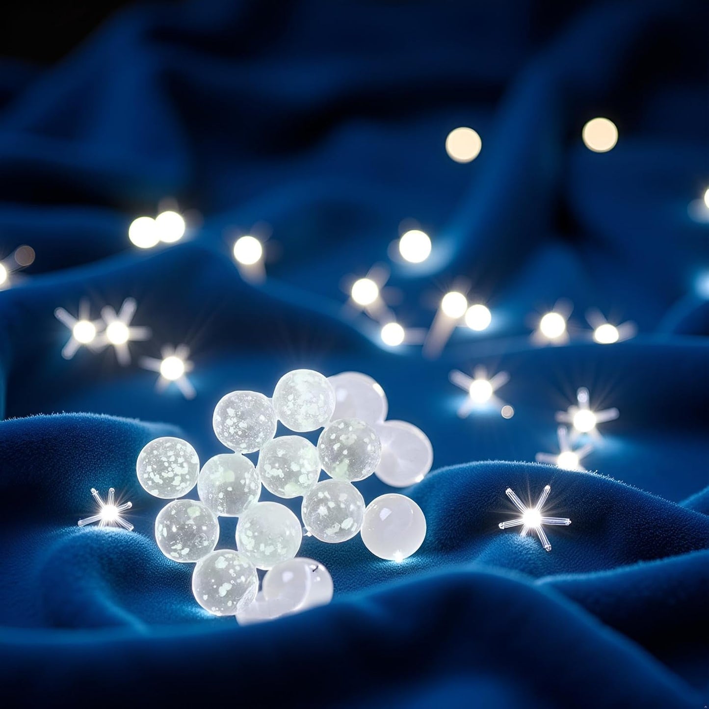 10Pcs Glass Marbles Glow in The Dark Multi-Color Luminous Marbles Marble Games and DIY Home Decoration Marble Runs Learning and Education (0.47 inch) (Green)