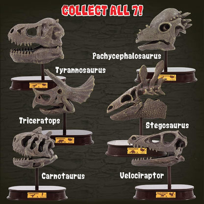 ArtCreativity Dinosaur Excavation Kit for Kids, Brachiosaurus Skull Excavating Set with Fossil Digging Tools and Stand, Fun Science Activity Toy, Educational Dinosaur Gift for Boys and Girls
