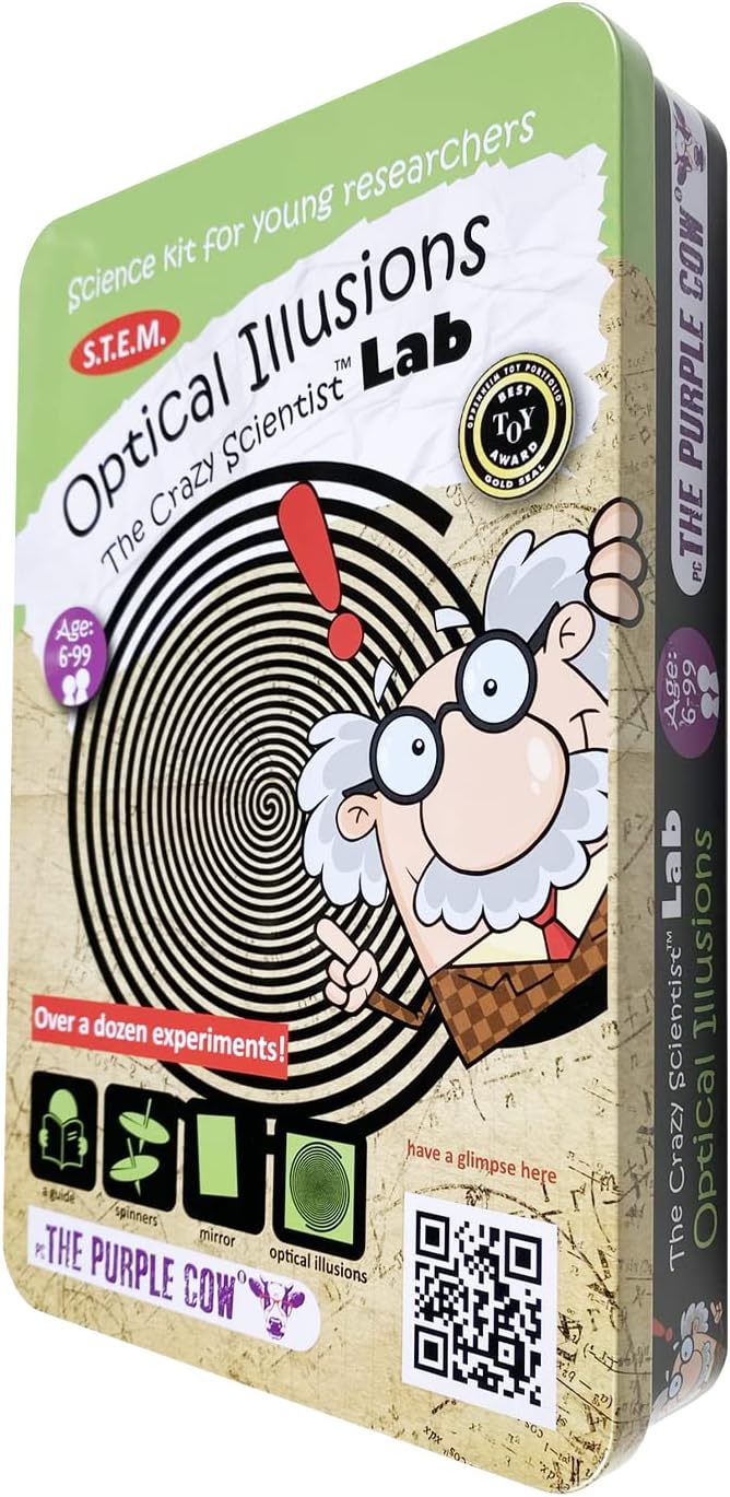 The Purple Cow- The Crazy Scientist Crystal Craze Experiment Stem Education Science Kit for Kids Boys & Girls Aged 10+