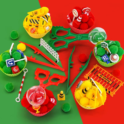 270 Pcs Numbers and Letters Sensory Bin Items Back to School Counting Sorting Sensory Bin Filler Fine Motor Numbers and Letters Geometric Figure Counts for Easter Spring Summer Sorting