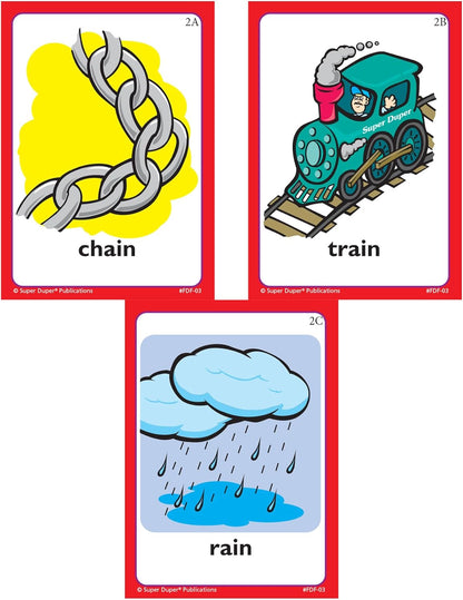 Super Duper Publications | Phonemic Awareness Fun Deck Flash Cards | Educational Learning Resource for Children