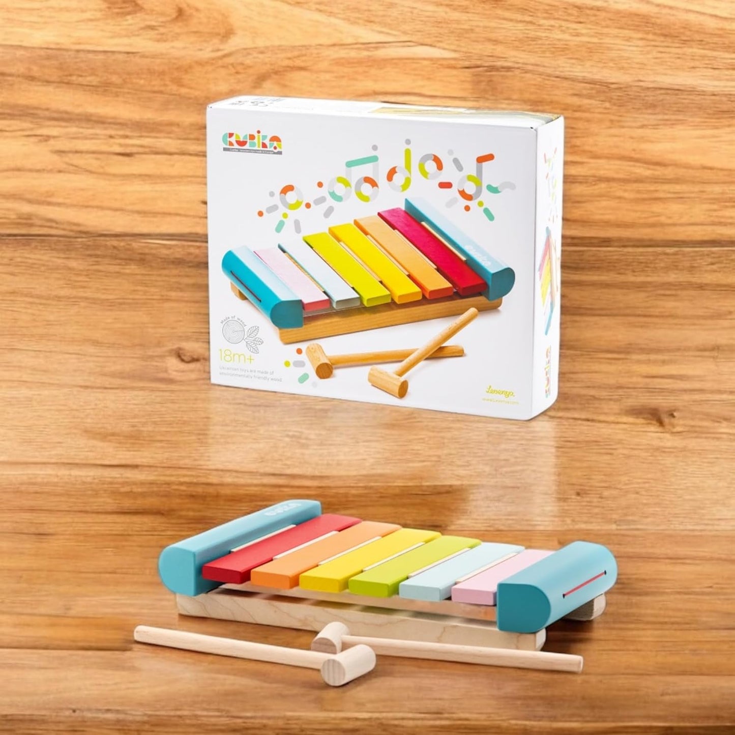 CUBIKA Wooden Flyring Cars Lacing Toy – Montessori Lacing Toy for Kids Ages 3+ – Wooden Lacing Cards with Threading String – Fine Motor Toy – FSC-Certified Wood, Travel Toy for Toddlers