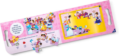 Melissa & Doug Take-Along Magnetic Jigsaw Puzzle Set – On the Farm (2 x 15 Piece) Travel Activity Toy for Preschoolers and Kids Ages 3+ - FSC Certified