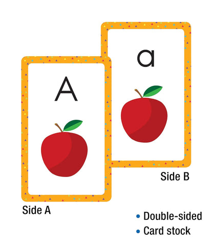 Carson Dellosa 54 Alphabet Flash Cards, abc Letter Recognition Flashcards for Toddlers 3-5 Years, Preschool and Kindergarten Learning Activities and Phonics Games