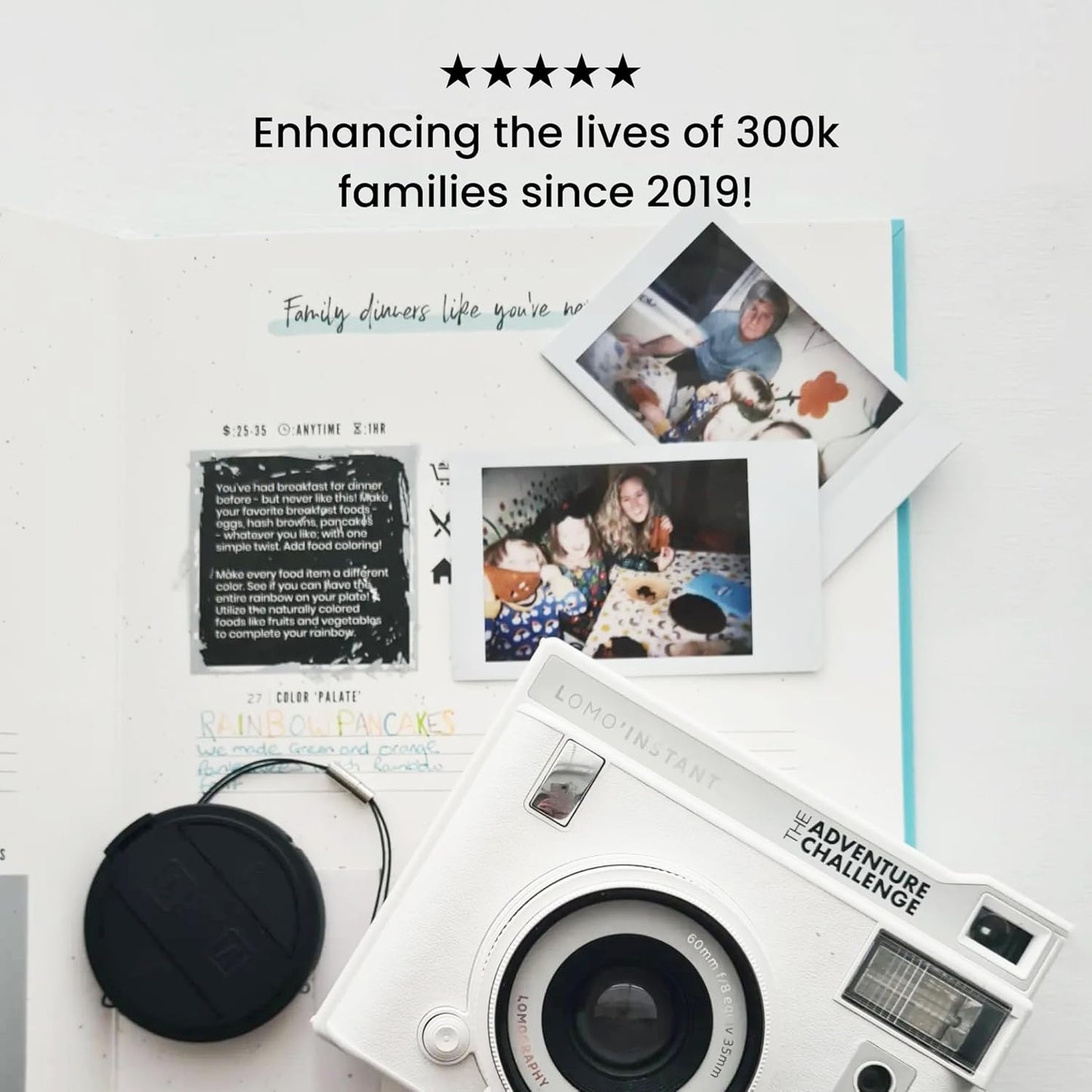Family Connection Cards – 50 Conversation Starters for Kids and Adults – Interactive Family Bonding Game for Dinners, Road Trips, Vacations – Fun Icebreaker Questions for Meaningful Conversations