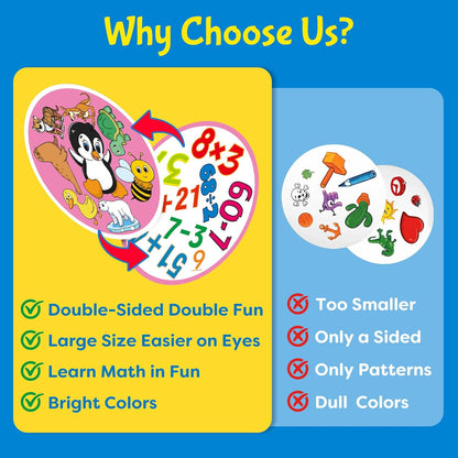 Edulok Memory Card Game, Kids Sight Word Piles Card Games, Animal Table Match Game for Toddlers, Indoor Recess Family Games, Preschool Classroom Reading Games, Homeschool Supplies