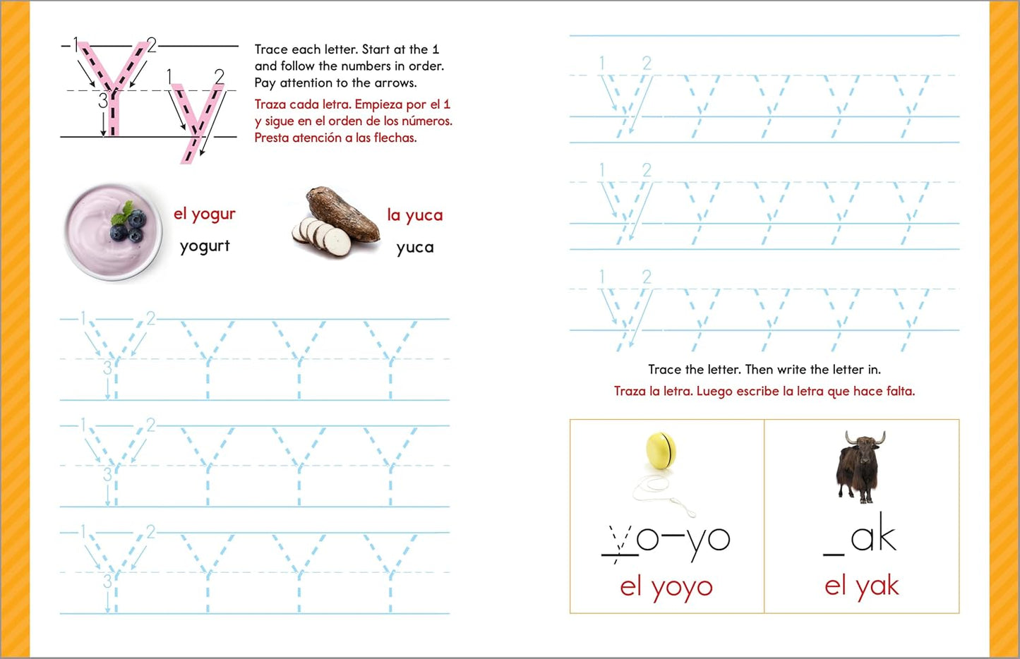 My First Bilingual Learn-to-Write Workbook: English-Spanish Bilingual Practice for Kids: Line Tracing, Letters, Numbers, and More! (My First Preschool Skills Workbooks)