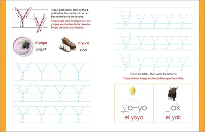 My First Bilingual Learn-to-Write Workbook: English-Spanish Bilingual Practice for Kids: Line Tracing, Letters, Numbers, and More! (My First Preschool Skills Workbooks)