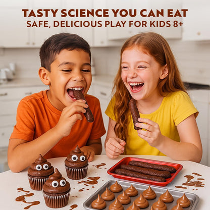 Playz Edible Candy Making Science Kit for Kids Ages 8-12 Years Old - Food Science Chemistry Kid Science Kit with 40 Experiments to Make Your Own Chocolates, Educational Science Kits for Boy & Girls