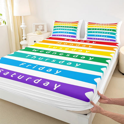 Chemistry Bed Sheets for Kids Teens Girls Boys,Chemical Experiment Fitted Sheet Twin,Science Themed Sheets for Math Lovers,Chemistry Lab Bedding Set,White and Black