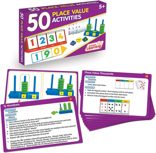 Junior Learning 50 Place Value Activities, Multi