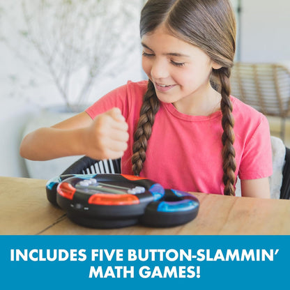 Educational Insights Multiplication Slam - 3rd Grade Math Games for Kids 8-12, Multiplication Learning Games for Kids, Handheld Electronic Math Game, Self-Teaching Elementary STEM Tools