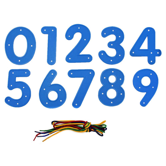 READY 2 LEARN Lacing Numbers, 0-9 (Pack of 10)