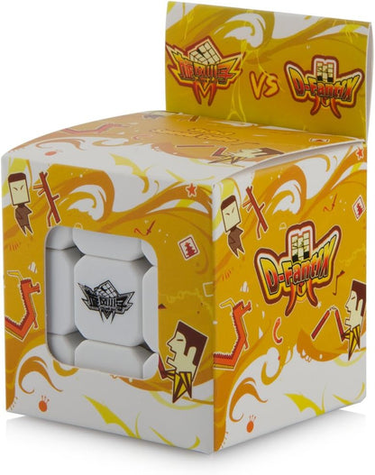 D-FantiX Cyclone Boys 3x3 Speed Cube Stickerless Magic Cube 3x3x3 Puzzles Toys (56mm)