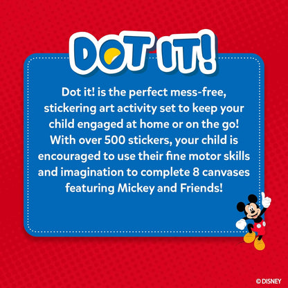 Skillmatics Dot It Sticker Art - Disney Princess, Mess-Free Fun for Kids, 500+ Stickers, Craft Kits, DIY Scrapbooking Activity, Gifts for Girls & Boys Ages 3, 4, 5, 6, 7