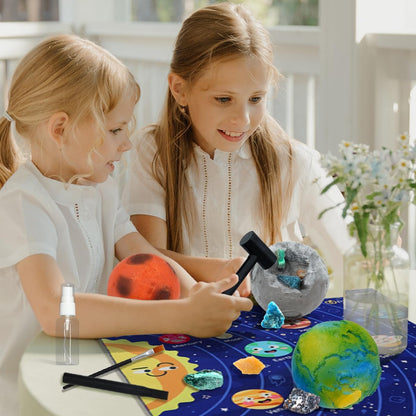 PIBEX Ocean Fossil Dig Kit, Dig up 20+ Real Shells & Seasnails, STEM Educational Activity Set Sea Creatures Excavation Toy for Kids, Marine Biology Geology Science Kit, Gift for Boys and Girls Age 6+