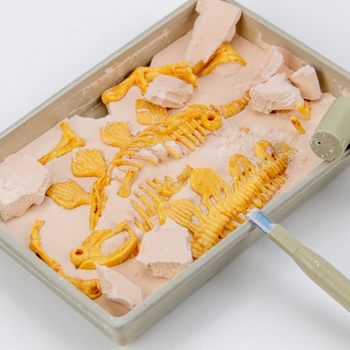 Science4you Triceratops Dinosaur Fossil Digging Kit - Excavate and Assemble 10 Dino Bones, Dinosaur Archeology and Paleontologist Toys, Games, Gifts for Boys and Girls Age 6 7 8 9 10+
