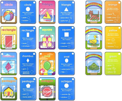 Coolplay A-Z 26 Alphabet Water Cards, Children Drawing Card for Kids Educational Toys for Travel