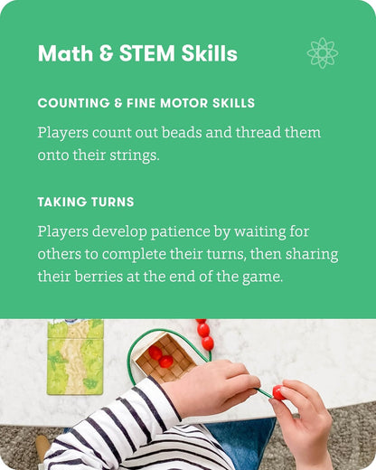SimplyFun Uncle Beary’s Bedtime - an Engaging and Educational Toddler Game - Learn to Develop Counting Skills, Focus and Self Control - 2 to 4 Players, for Kids Ages 3 & Up