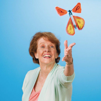 S&S Worldwide Magic Butterflies (Pack of 24) - 4.5" White Paper Butterflies in Assorted Styles