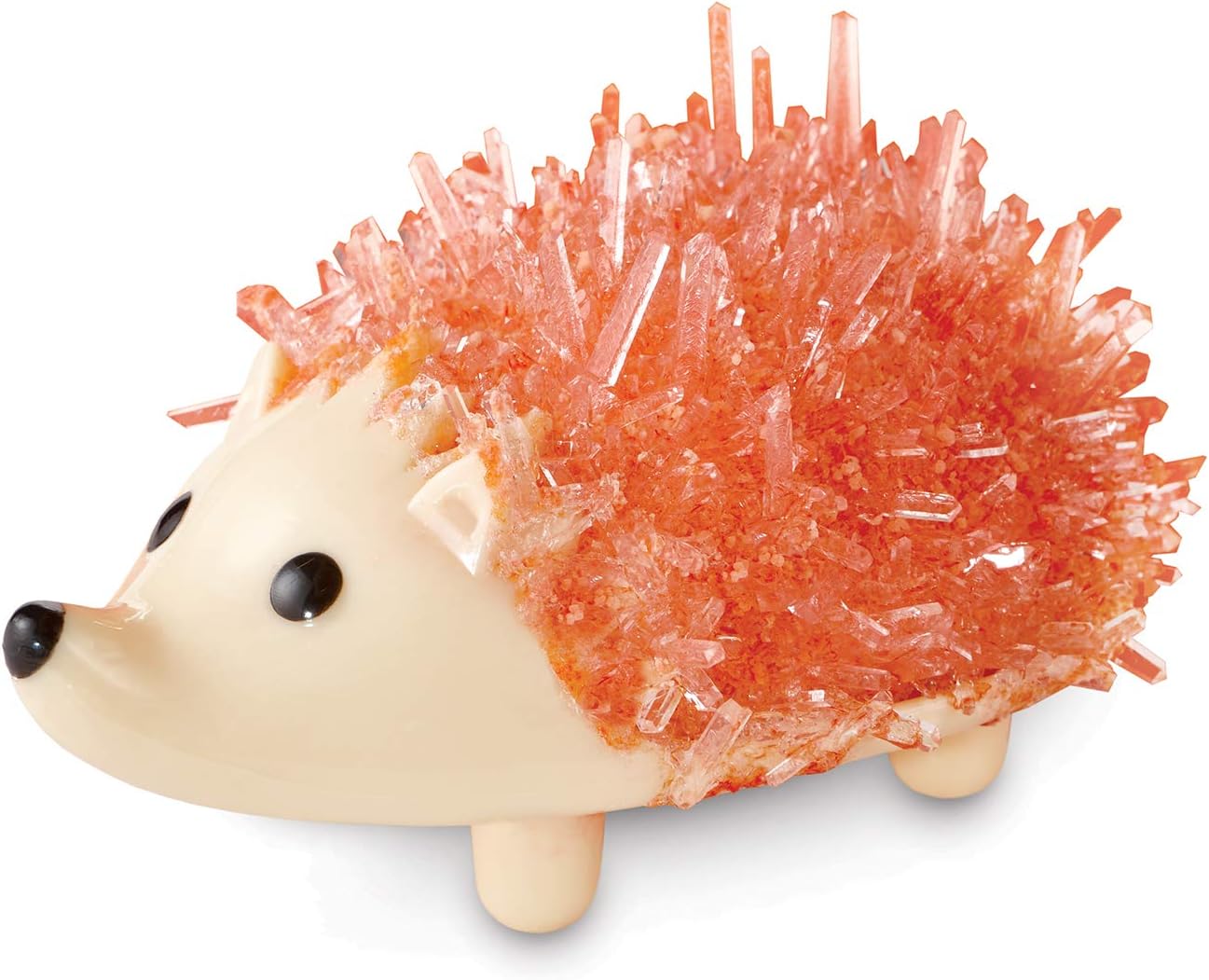 MindWare Crystal Growing Kits: Hedgehogs Warm Colors Set of 2 – Cute DIY Crystal Growing Kits for Kids & Teens – Mini Science Experiment – Crystals Grow in 24 Hours