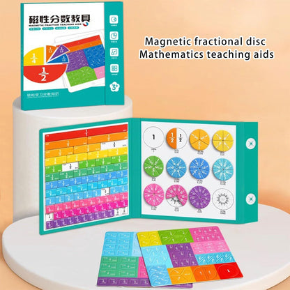 Fraction Tiles Circles and Strips Fraction Demonstrator Set Math Educational Tool for Teachers Educational Math Manipulatives