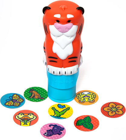 Melissa & Doug Sticker Wow!™ 24-Page Activity Pad and Sticker Stamper, 300 Stickers, Arts and Crafts Fidget Toy Collectible Character – Sea Turtle - for Kids Ages 3+ - FSC Certified