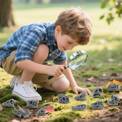 LC JoyCre Mini Dinosaur Bones for Kids Sandbox Toys - Realistic Fake Dinosaur Bones for Kids to Dig Up