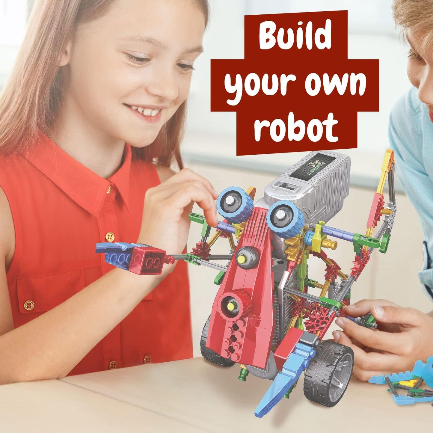 Science4you Robotics Betabot - Stem Robotics Kit for Kids 8-12+, 126 Pieces Included, Robot Building Kit for Kids, Robot Toys, Game, Gift for Boys and Girls Ages 8 9 10 11 12+