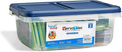 hand2mind VersaTiles Math Classroom Set for Grade 3, Math Practice Workbook for Students, Elementary Classroom Must Haves, Third Grade Learning Activities, Teacher Must Haves