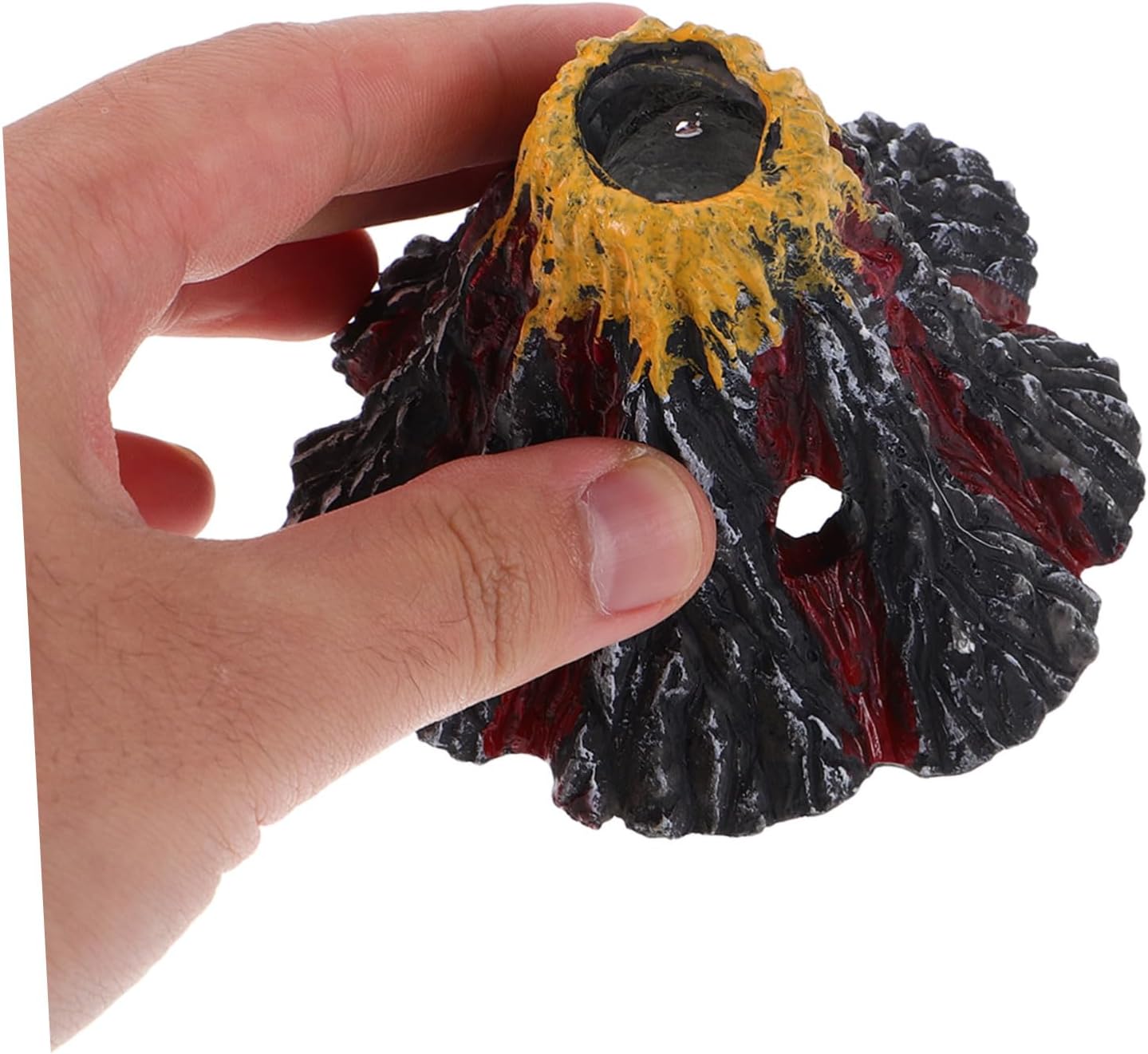KOMBIUDA 2Pcs Volcano Tornado Science Sand Table Decoration Realistic Natural Disaster Models Stem Educational for Classroom Home Exploration