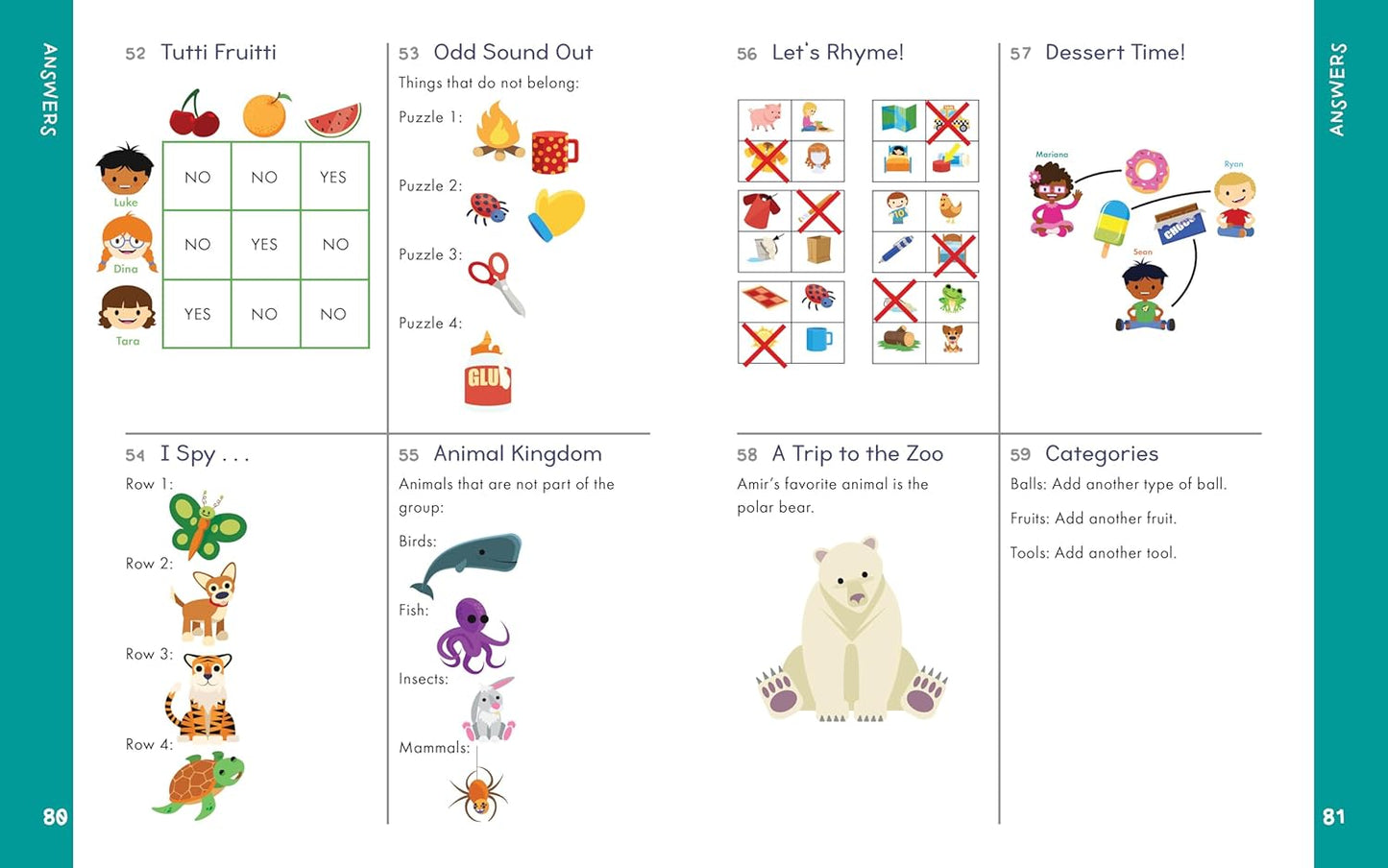 Logic Puzzles for Clever Kids: Fun brain games for ages 4 & up