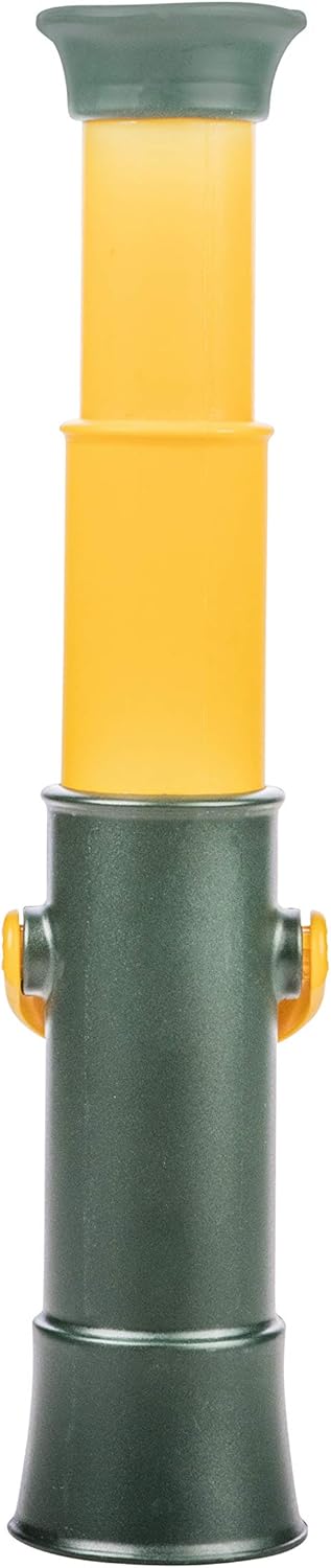 Jack and June Signature Green and Yellow Telescope Playset Attachment Featuring 360 Degree Spin