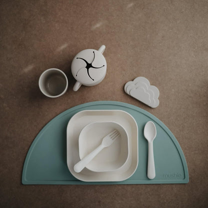mushie Dinnerware Cups For Kids | Made in Denmark, Set of 2 (Ivory) - Colors A